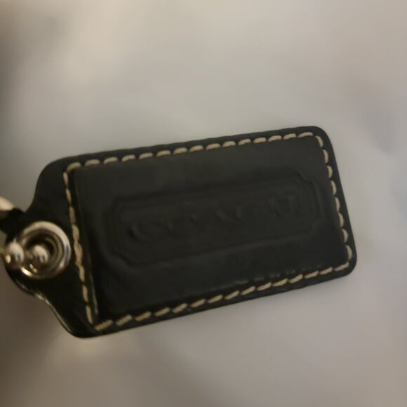 Coach Vintage Hamptons Signature C Hobo Handbag Tan & Black , No. M0963-F13740 - Picture 3 of 7